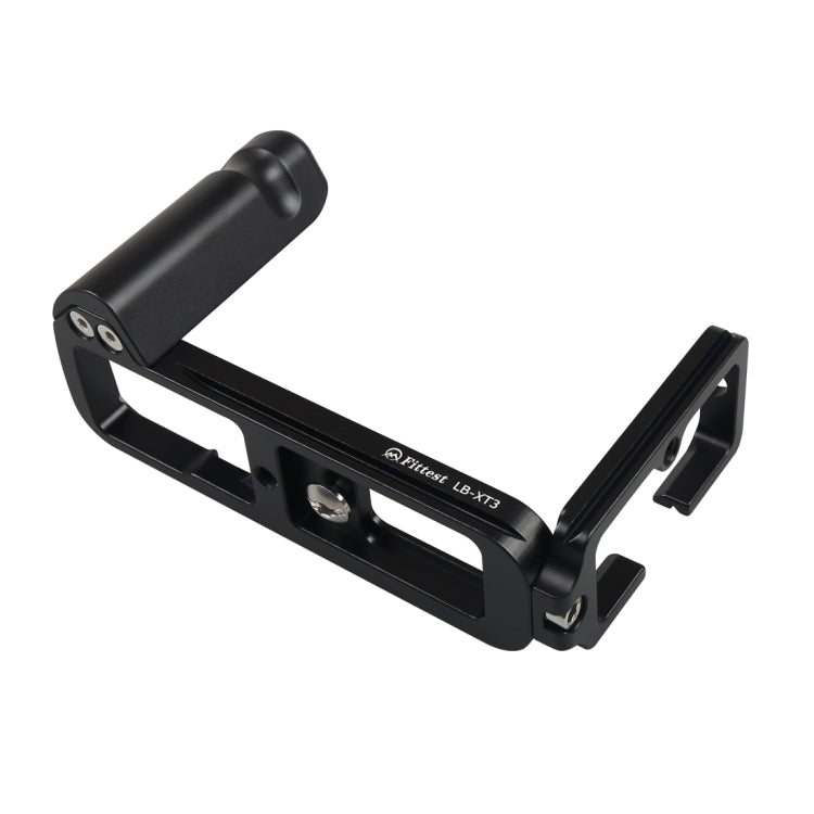 Vertical Shoot Quick Release L Plate Bracket Base Holder for Fujifilm XT3 X-T3(Black) - Camera Accessories by buy2fix | Online Shopping UK | buy2fix