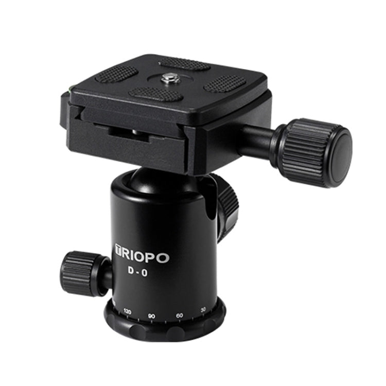 TRIOPO T226 Adjustable Portable  Aluminum Alloy Tripod with D-0 Ball Head for SLR Camera - Tripods by TRIOPO | Online Shopping UK | buy2fix