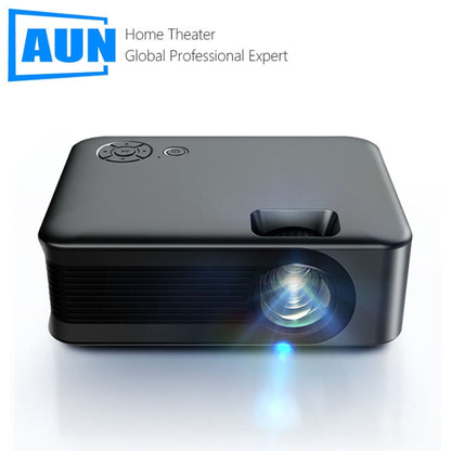 AUN A30C Pro 480P 3000 Lumens Sync Screen with Battery Version Portable Home Theater LED HD Digital Projector (AU Plug) - LED Projector by AUN | Online Shopping UK | buy2fix