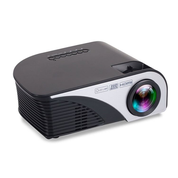 RD-805B 960*640 1200 Lumens Portable Mini LED Projector Home Theater with Remote Controller ,Support USB + VGA + HDMI + AV + TV(Black) - Consumer Electronics by buy2fix | Online Shopping UK | buy2fix