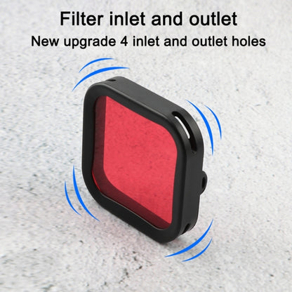 For DJI Osmo Action Underwater Waterproof Housing Diving Case Kits with Pink / Red / Purple Lens Filter - DJI & GoPro Accessories by buy2fix | Online Shopping UK | buy2fix