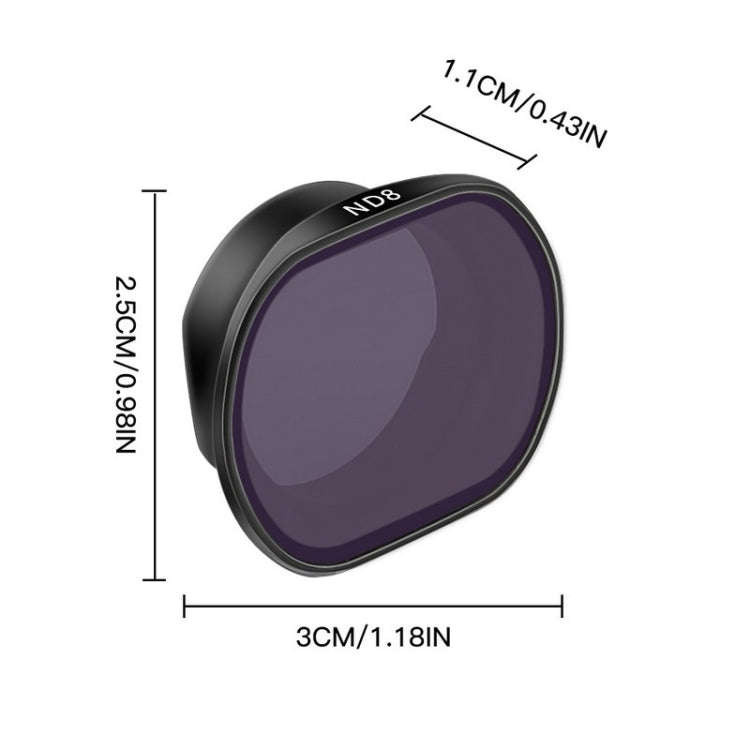 RCSTQ 5 in 1 ND4+ND8+ND16+ND32+CPL Drone Lens Filter for DJI FPV - DJI & GoPro Accessories by RCSTQ | Online Shopping UK | buy2fix