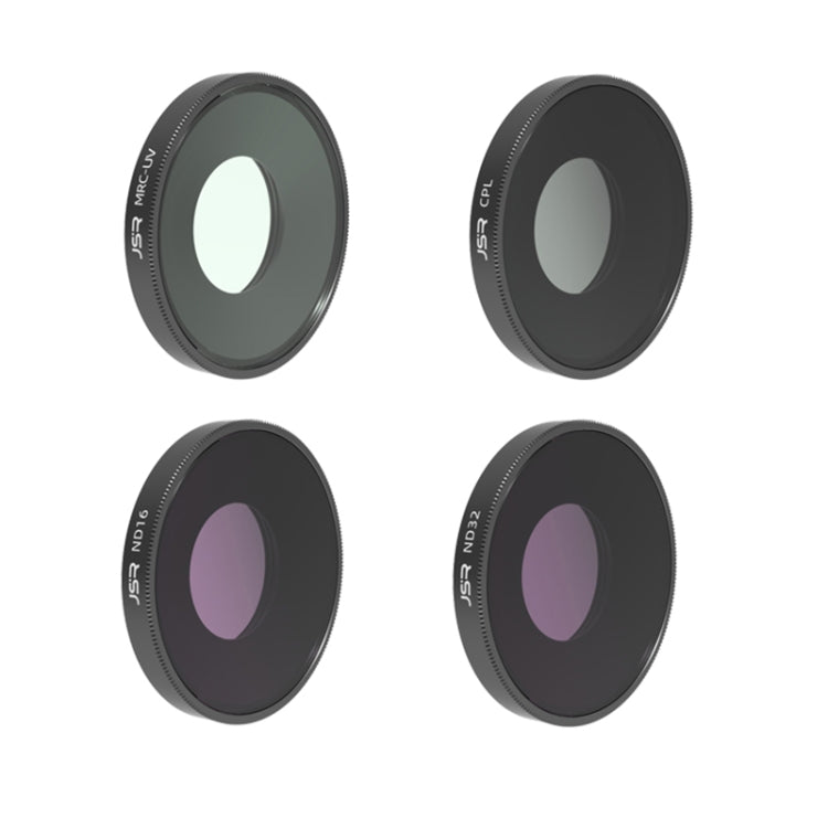 JSR 4 in 1 UV CPL ND16 ND32 Lens Filter For DJI Osmo Action 3 - Lens Filter by JSR | Online Shopping UK | buy2fix