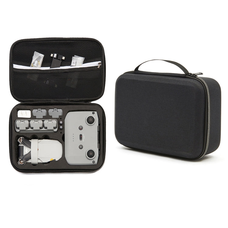 For DJI Mini 2 SE Shockproof Carrying Hard Case Storage Bag, Size: 21.5 x 29.5 x 10cm (Black Black) - DJI & GoPro Accessories by buy2fix | Online Shopping UK | buy2fix