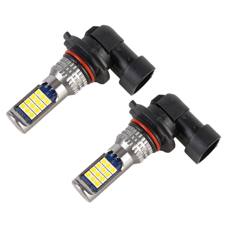 9005 2 PCS DC12-24V / 8.6W Car Fog Lights with 24LEDs SMD-3030 & Constant Current, Bag Packagin(Gold Light) - In Car by buy2fix | Online Shopping UK | buy2fix
