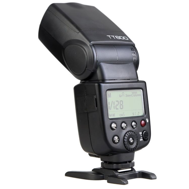 Godox TT600 2.4GHz Wireless 1/8000s HSS Flash Speedlite Camera Top Fill Light for Canon / Nikon DSLR Cameras(Black) - Camera Accessories by Godox | Online Shopping UK | buy2fix