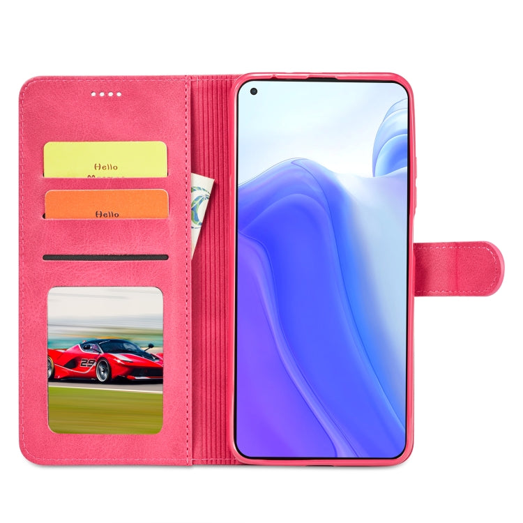 For Xiaomi Redmi Note 10 / Note 10S LC.IMEEKE Calf Texture Horizontal Flip Leather Case with Holder & Card Slots & Wallet(Red) - Xiaomi Cases by LC.IMEEKE | Online Shopping UK | buy2fix