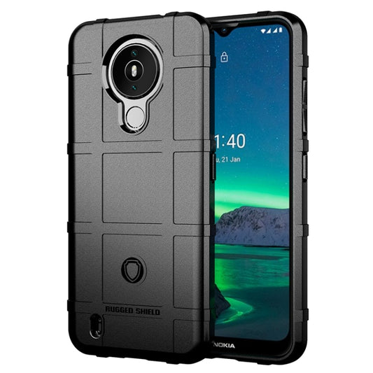 For Nokia 1.4 Full Coverage Shockproof TPU Case(Black) - Mobile Accessories by buy2fix | Online Shopping UK | buy2fix