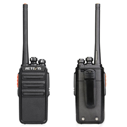 1 Pair RETEVIS H777S US Frequency 462.5500-462.7250MHz 16CHS FRS License-Free Two Way Radio Handheld Walkie Talkie, US Plug(Black) - Handheld Walkie Talkie by RETEVIS | Online Shopping UK | buy2fix