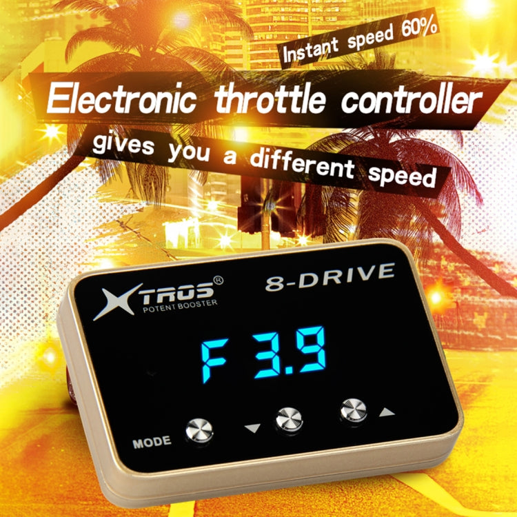 For Ford F150 TROS 8-Drive Potent Booster Electronic Throttle Controller Speed Booster - In Car by TROS | Online Shopping UK | buy2fix