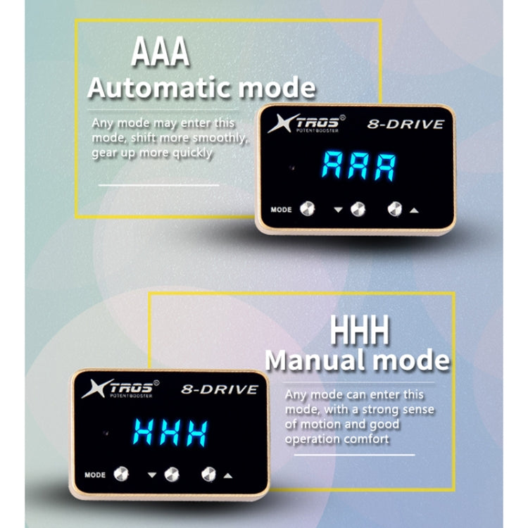 For Ford F150 TROS 8-Drive Potent Booster Electronic Throttle Controller Speed Booster - In Car by TROS | Online Shopping UK | buy2fix