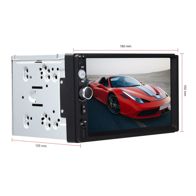 Q3188 7 inch Car Touch Screen MP5 Player Support FM / TF / Mirror Link - In Car by buy2fix | Online Shopping UK | buy2fix