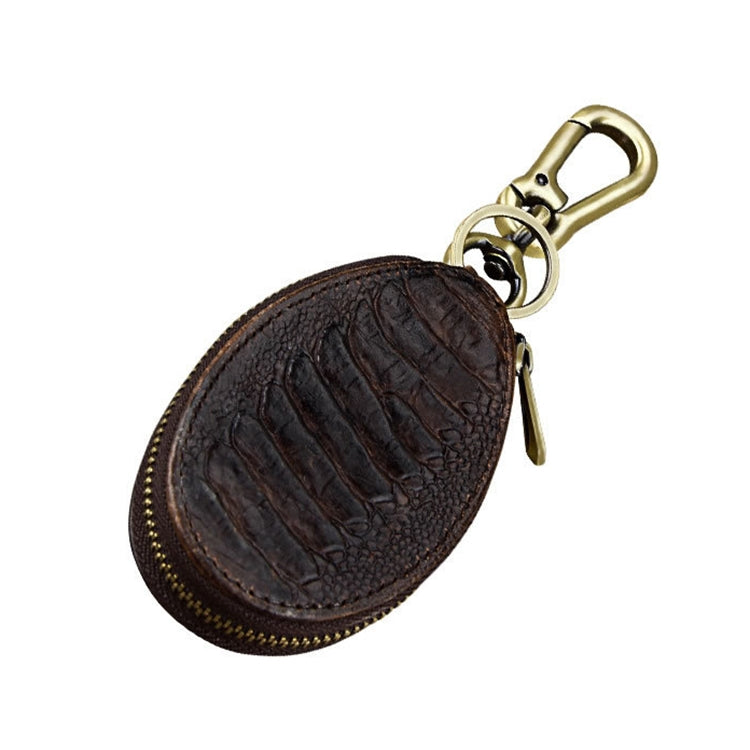 Vintage Leather Hanging Waist Universal Car Key Case(Coffee) - In Car by buy2fix | Online Shopping UK | buy2fix