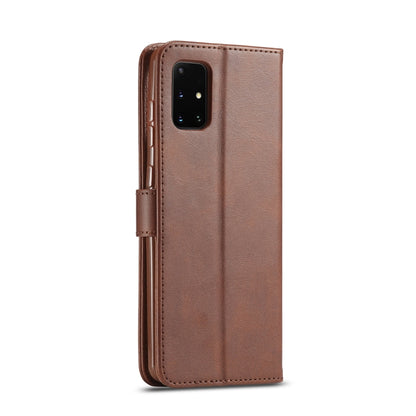 For Samsung Galaxy A03s 164mm LC.IMEEKE Calf Texture Horizontal Flip Leather Case with Holder & Card Slots & Wallet(Brown) - Galaxy Phone Cases by LC.IMEEKE | Online Shopping UK | buy2fix