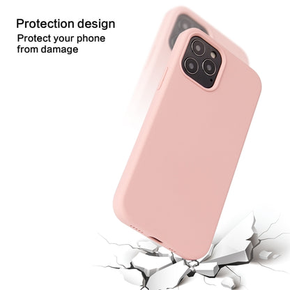 For iPhone 13 Pro Solid Color Liquid Silicone Shockproof Protective Case (Pine Green) - iPhone 13 Pro Cases by buy2fix | Online Shopping UK | buy2fix