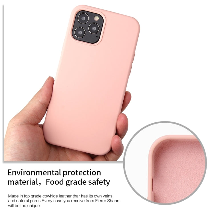 For iPhone 13 Pro Max Solid Color Liquid Silicone Shockproof Protective Case (Light Purple) - iPhone 13 Pro Max Cases by buy2fix | Online Shopping UK | buy2fix