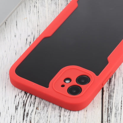 For iPhone 11 Acrylic + TPU 360 Degrees Full Coverage Shockproof Protective Case (Red) - iPhone 11 Cases by buy2fix | Online Shopping UK | buy2fix