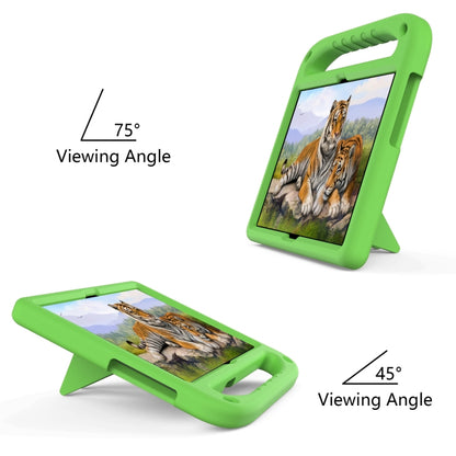 For Lenovo Tab M10 TB-X505F & TB-X605F / P10 TB-X705F Handle Portable EVA Shockproof Anti Falling Protective Case with Triangle Holder(Green) - Lenovo by buy2fix | Online Shopping UK | buy2fix