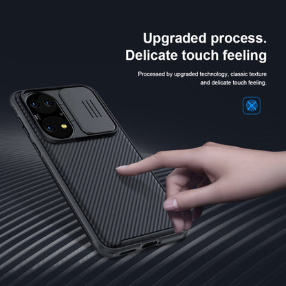 For Huawei P50 NILLKIN Black Mirror Pro Series PC Camshield Full Coverage Dust-proof Scratch Resistant Case(Black) - Huawei Cases by NILLKIN | Online Shopping UK | buy2fix