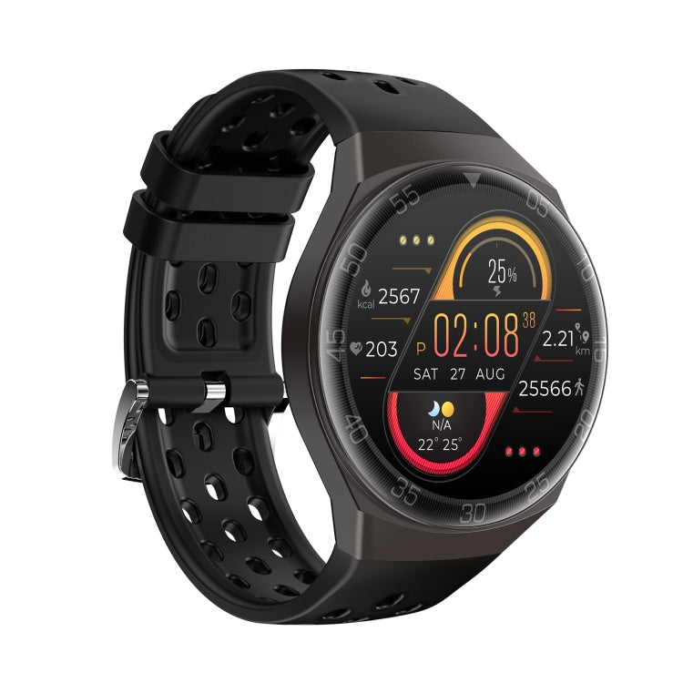 MT68 1.28 inch IPS Screen Bluetooth 5.0 IP67 Waterproof Smart Watch, Support Sleep Monitor / Multi-sports Mode / Heart Rate Monitor / Blood Pressure Monitoring(Black) - Smart Wear by buy2fix | Online Shopping UK | buy2fix