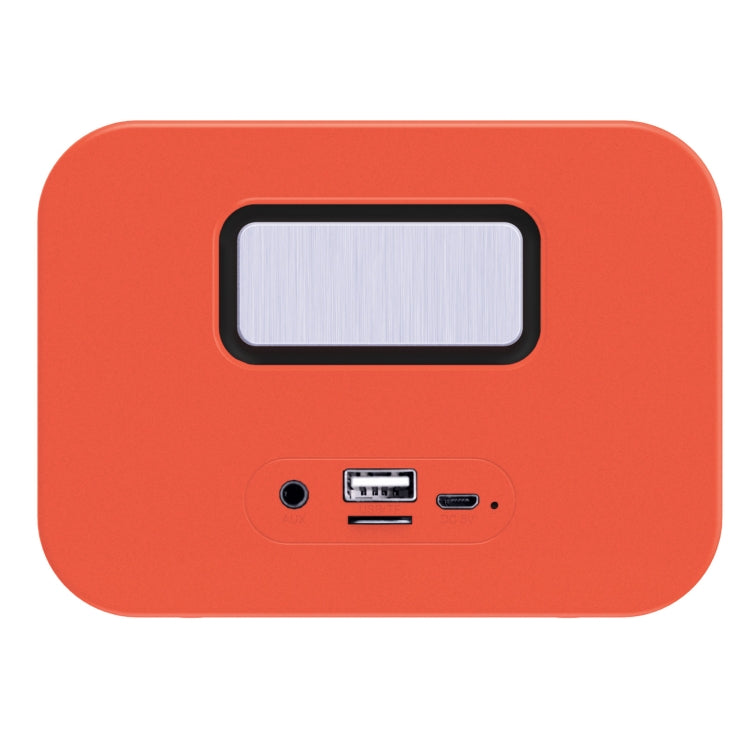 New Rixing NR-102 Mini TWS Bluetooth Speaker(Orange) - Desktop Speaker by NewRixing | Online Shopping UK | buy2fix