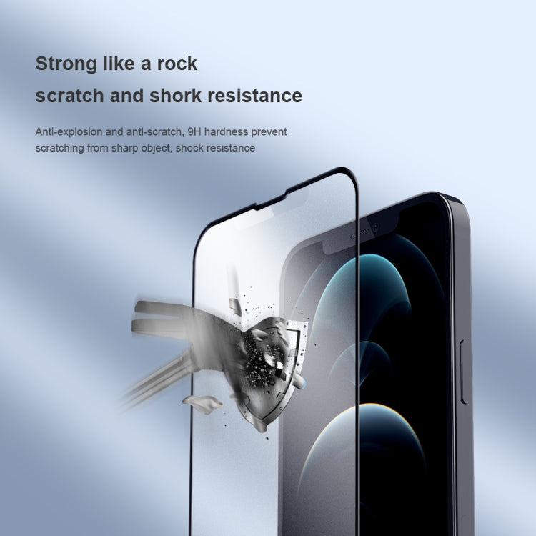 For iPhone 13 Pro Max NILLKIN Fog Mirror 0.33mm 9H Full Screen Matte Tempered Glass Film - iPhone 13 Pro Max Tempered Glass by NILLKIN | Online Shopping UK | buy2fix