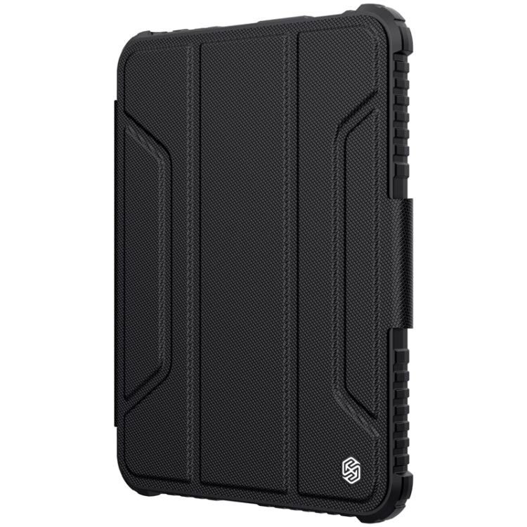 For iPad mini 6 / mini 2024 NILLKIN Bumper Pro Horizontal Flip Tablet Case with Pen Slot & Holder & Sleep / Wake-up Function(Black) - iPad mini 6 Cases by NILLKIN | Online Shopping UK | buy2fix