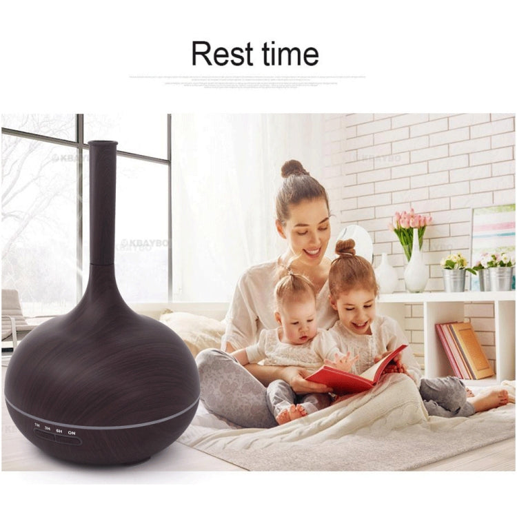 Creative Fragrance Machine Pointed Mouth Humidifier Automatic Alcohol Sprayer with Colorful LED Light, Plug Specification:AU Plug(Light Brown) - Home & Garden by buy2fix | Online Shopping UK | buy2fix