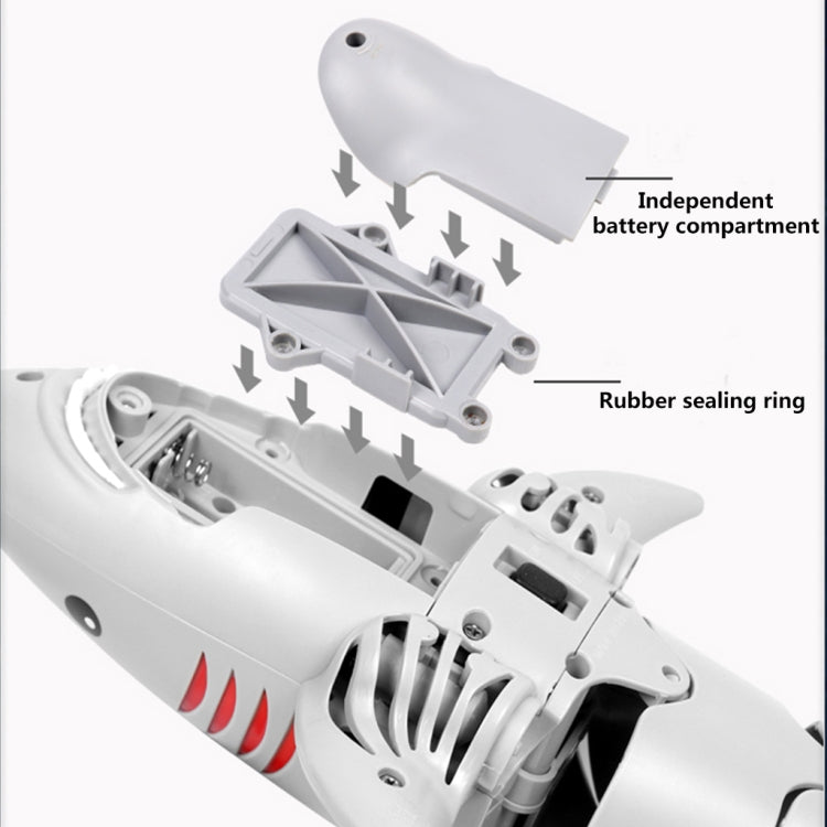 MoFun K23 2.4G 5-channel Remote Control Waterproof Simulation Shark - RC Boats by MoFun | Online Shopping UK | buy2fix