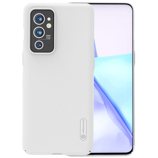 For OnePlus 9RT 5G NILLKIN Frosted Concave-convex Texture PC Phone Case(White) - OnePlus Cases by NILLKIN | Online Shopping UK | buy2fix