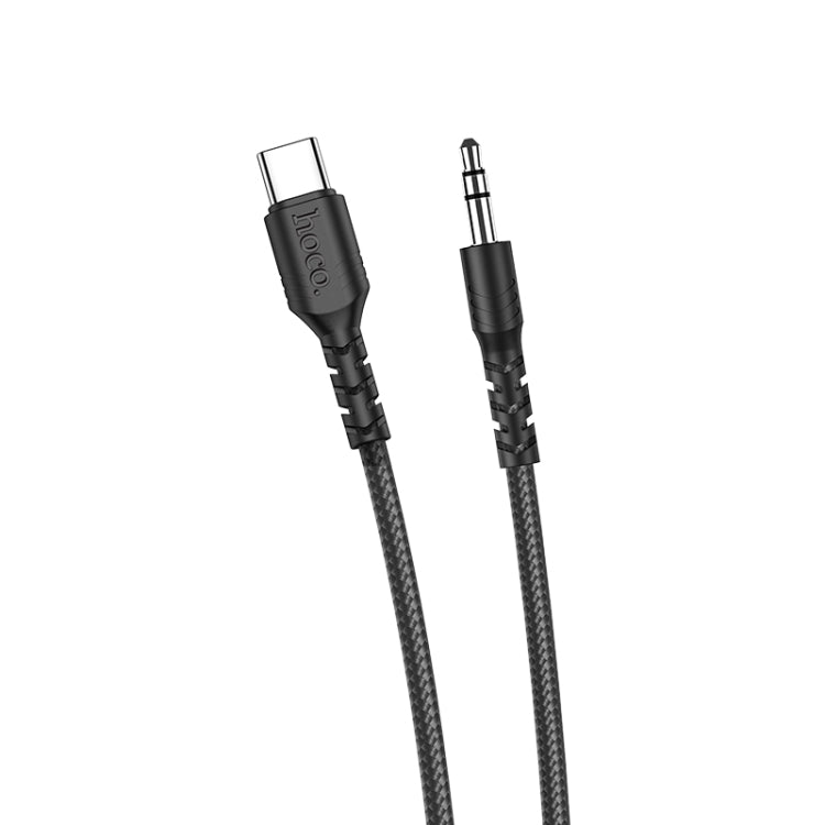 hoco UPA17 Type-C / USB-C Digital Audio Conversion Cable, Length: 1m(Black) - Video & Audio Cable by hoco | Online Shopping UK | buy2fix