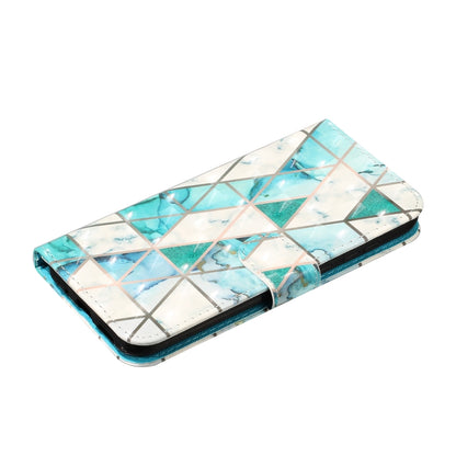 For Samsung Galaxy S22 5G 3D Pattern Horizontal Flip PU Leather Phone Case(Marble) - Galaxy S22 5G Cases by buy2fix | Online Shopping UK | buy2fix