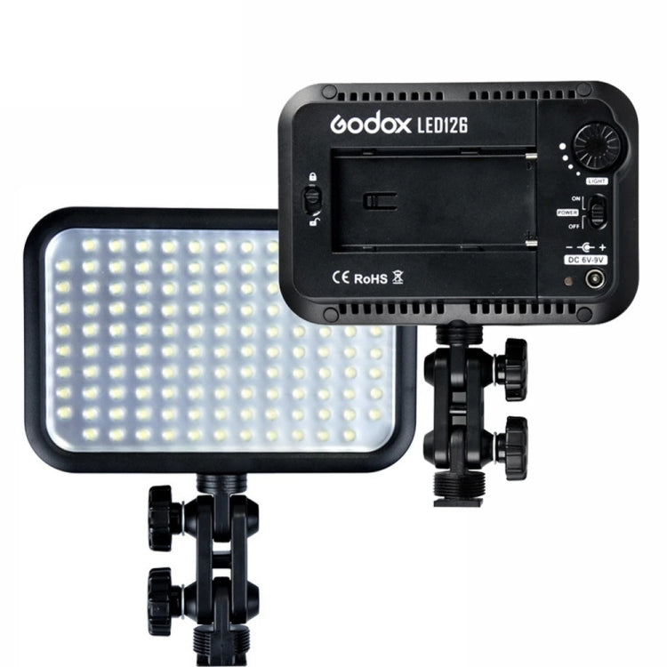 Godox LED126 LED Video Shoot Light -  by Godox | Online Shopping UK | buy2fix