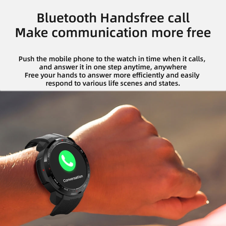 MT12 1.28 inch TFT Screen Smart Watch, Support Bluetooth Call & 8G Memory(Black) - Smart Wear by buy2fix | Online Shopping UK | buy2fix