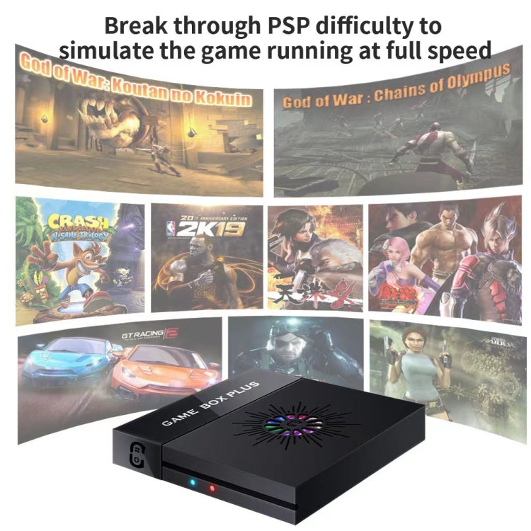 X6 Game Box 4K Video Games Console Magic Box with 2.4GHz Controller, Capacity:64GB(EU Plug) - Pocket Console by buy2fix | Online Shopping UK | buy2fix