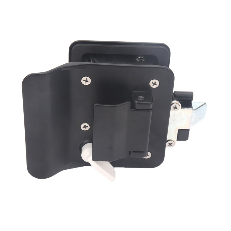 A5981-03 Black RV Paddle Entry Door Lock Latch - In Car by buy2fix | Online Shopping UK | buy2fix