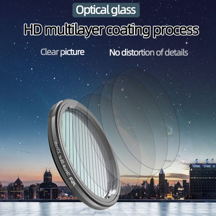 JSR Starlight Drawing Camera Lens Filter, Size:46mm(Streak Blue) - Other Filter by JSR | Online Shopping UK | buy2fix