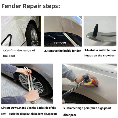 N3 83 in 1 Car Paintless Dent Removal Fender Damage Repair Puller Lifter, Plug Type:US Plug - In Car by buy2fix | Online Shopping UK | buy2fix
