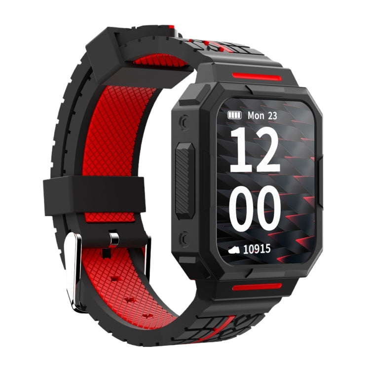 S09-C 1.69 inch Full Touch Screen Smart Watch, IP67 Waterproof Support Heart Rate & Blood Oxygen Monitoring / Multiple Sports Modes(Red) - Smart Wear by buy2fix | Online Shopping UK | buy2fix