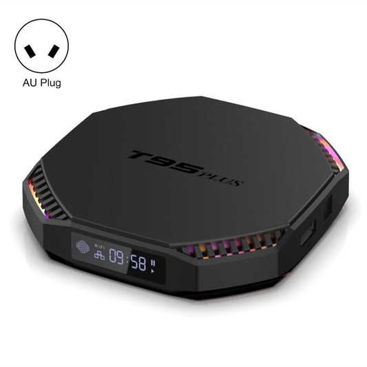 T95 Plus RK3566 Dual Wifi Bluetooth Smart TV Set Top Box, 4GB+32GB(AU Plug) - Consumer Electronics by buy2fix | Online Shopping UK | buy2fix