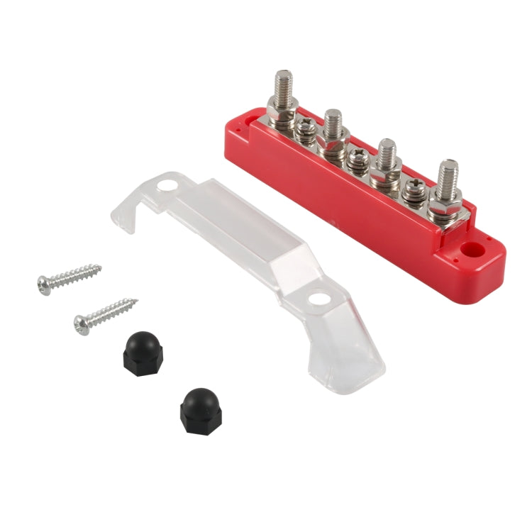 A7472 1 Pair 7 Way Power Distribution Block Terminal Studs with 4 Fixing Screws - In Car by buy2fix | Online Shopping UK | buy2fix