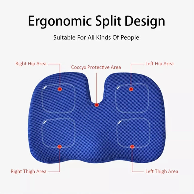 Soft U-shaped cushion Ergonomic Seat, Model:Mesh Style(Grey) - Home & Garden by buy2fix | Online Shopping UK | buy2fix