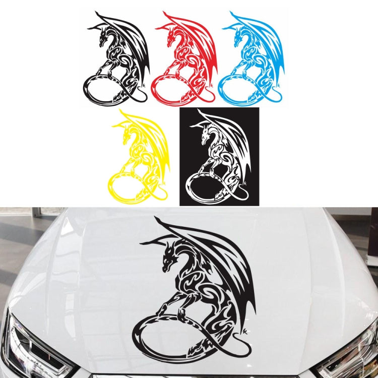 D-931 Pterosaur Pattern Car Modified Decorative Sticker(White) - In Car by buy2fix | Online Shopping UK | buy2fix