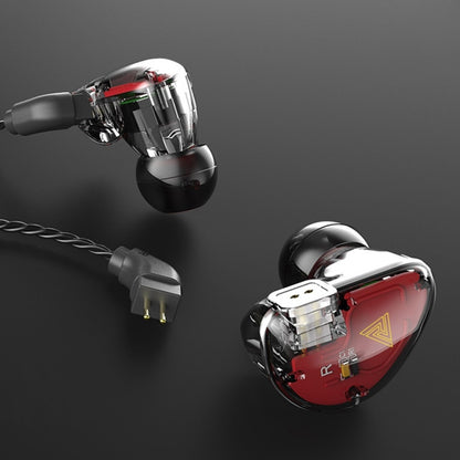 QKZ VK5 In-ear Dynamic Subwoofer Wire-controlled HiFi Sports Earphone with Mic(Black) - In Ear Wired Earphone by QKZ | Online Shopping UK | buy2fix