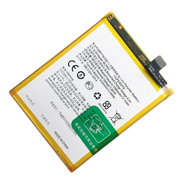 BLP651 3430mAh For OPPO R15 Pro Li-Polymer Battery Replacement - For OPPO by buy2fix | Online Shopping UK | buy2fix