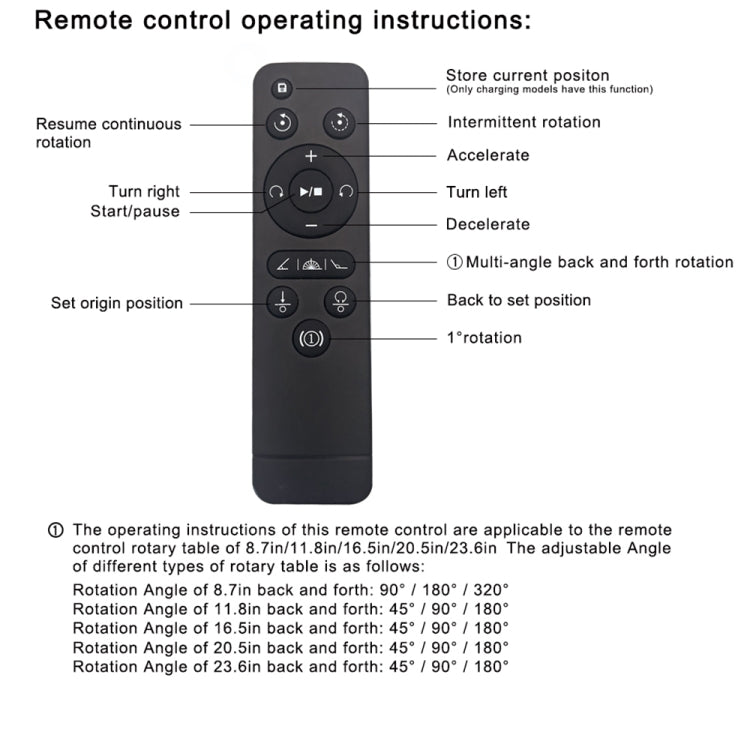 14.6cm Remote Mirror USB Electric Rotating Turntable Display Stand, Load: 10kg(Black) - Camera Accessories by buy2fix | Online Shopping UK | buy2fix