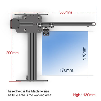 NEJE MASTER 3 Laser Engraver with N30610 Laser Module(US Plug) - DIY Engraving Machines by NEJE | Online Shopping UK | buy2fix