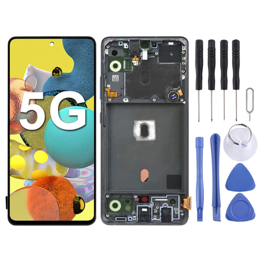 Original LCD Screen and Digitizer Full Assembly with Frame For Samsung Galaxy A51 5G SM-A516 - LCD Screen by buy2fix | Online Shopping UK | buy2fix