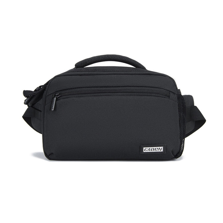 2 in 1 Camera Crossbody Shoulder Waist Bag(Black) - Strap Satchel by CADeN | Online Shopping UK | buy2fix