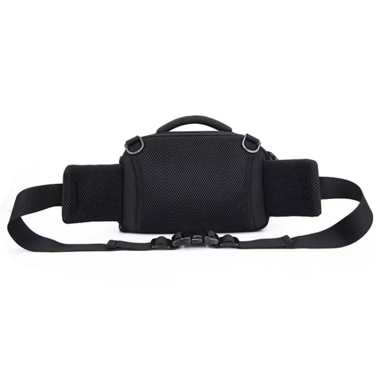 2 in 1 Camera Crossbody Shoulder Waist Bag(Black) - Strap Satchel by CADeN | Online Shopping UK | buy2fix